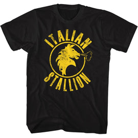 ROCKY STALLION S T-Shirt in Black