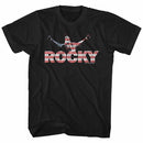 ROCKY CLASSIC ROCK S T-Shirt in Black