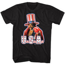 ROCKY USA S T-Shirt in Black