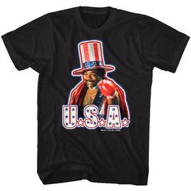 ROCKY USA S T-Shirt in Black