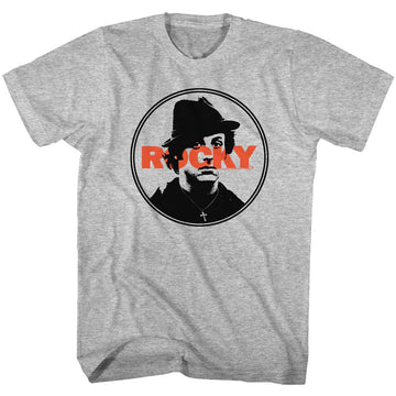 ROCKY STAMPED S T-Shirt in GRAY Heather