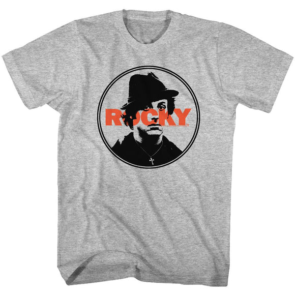 ROCKY STAMPED S T-Shirt in GRAY Heather