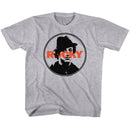 ROCKY STAMPED TODDLER 2T T-Shirt in GRAY Heather