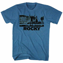 ROCKY BLACKTREE S T-Shirt in Indigo Heather