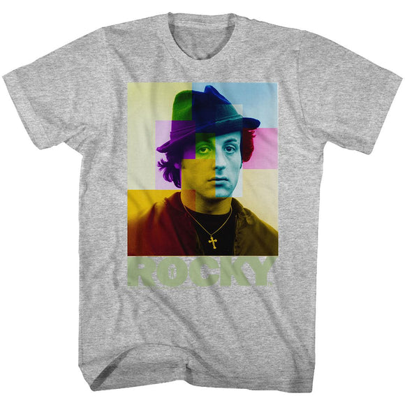 ROCKY COLORFUL ROCKS S T-Shirt in GRAY Heather