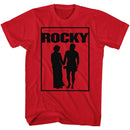 ROCKY POSTER S T-Shirt in RED