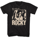 ROCKY GREASED LIGHTNING S T-Shirt in Black