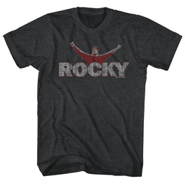 ROCKY ITS S T-Shirt in Black Heather