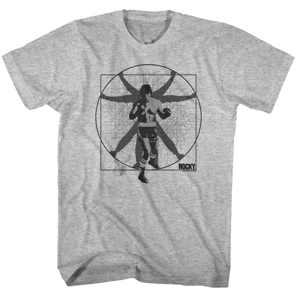 ROCKY VITRUVIAN S T-Shirt in GRAY Heather
