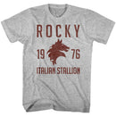 ROCKY VINTAGE 1976 S T-Shirt in GRAY Heather