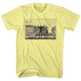 ROCKY 1976 PHILLY S T-Shirt in Yellow Heather