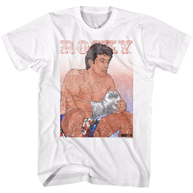 ROCKY CONTEMPLATION S T-Shirt in White