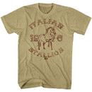 ROCKY 1967 STALLION S T-Shirt in Khaki Heather