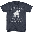 ROCKY HORSE S T-Shirt in NAVY Heather