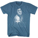 ROCKY SMASH S T-Shirt in Indigo Heather