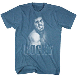 ROCKY SMASH S T-Shirt in Indigo Heather