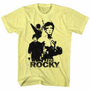 ROCKY 3 STALLIONS S T-Shirt in Yellow Heather