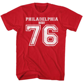 ROCKY SEVENTY SIX S T-Shirt in RED Heather