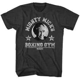 ROCKY MIGHTY MICK S T-Shirt in Black Heather
