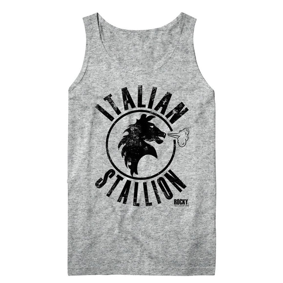 ROCKY STALLION TANK S T-Shirt in GRAY Heather