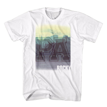ROCKY YEAH S T-Shirt in White