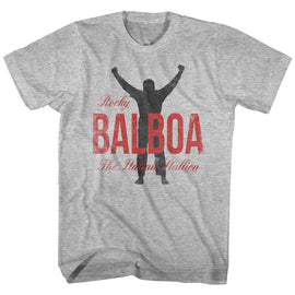 ROCKY BALBOA S T-Shirt in GRAY Heather