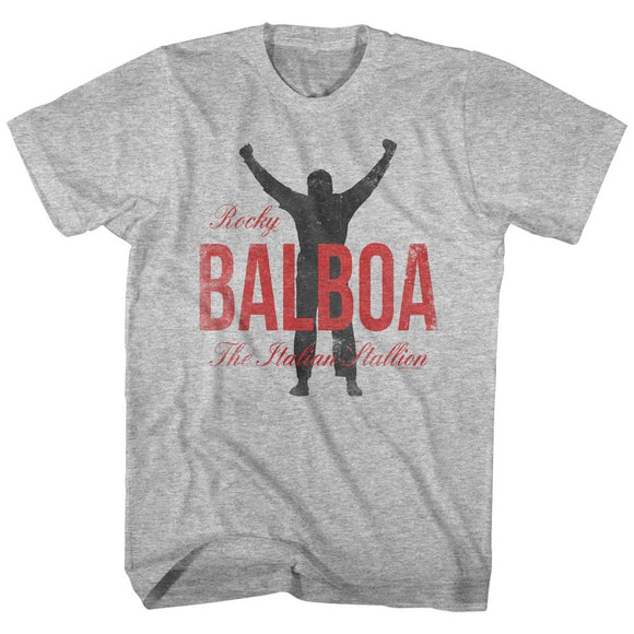 ROCKY BALBOA S T-Shirt in GRAY Heather