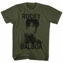 ROCKY BALBOA S T-Shirt in Military Green