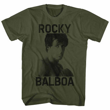 ROCKY BALBOA S T-Shirt in Military Green