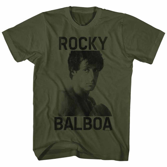 ROCKY BALBOA S T-Shirt in Military Green