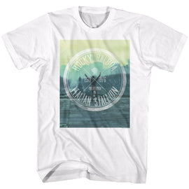 ROCKY HIPSTER LOGO S T-Shirt in White