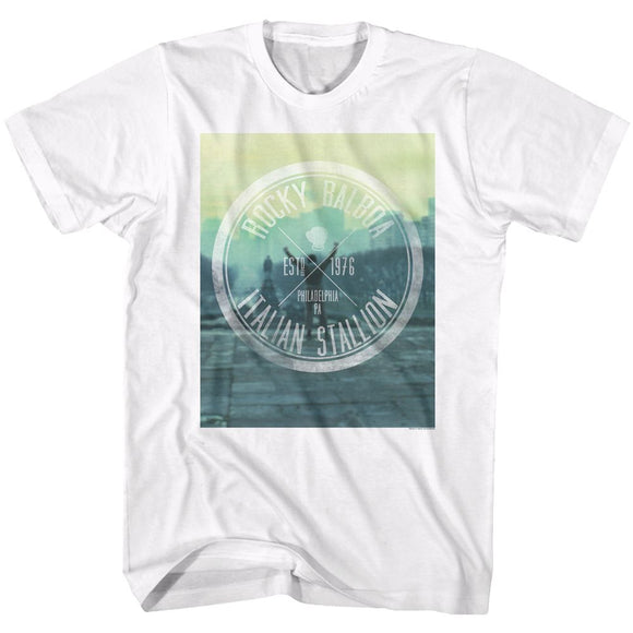 ROCKY HIPSTER LOGO S T-Shirt in White