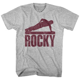 ROCKY PUSHUP S T-Shirt in GRAY Heather