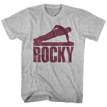 ROCKY PUSHUP S T-Shirt in GRAY Heather