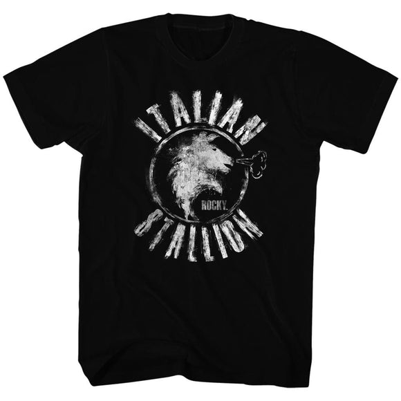 ROCKY CHALK STALLION S T-Shirt in Black