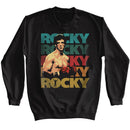 ROCKY 70S COLORS L/S S T-Shirt in Black