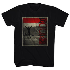 ROCKY FADED S T-Shirt in Black