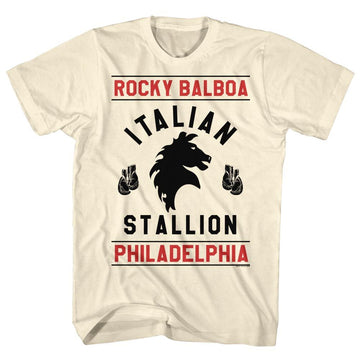 ROCKY GLOVES S T-Shirt in Natural