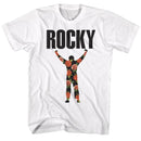 ROCKY FLOWER 1 S T-Shirt in White