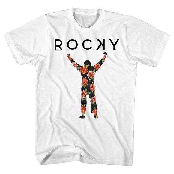 ROCKY FLOWER 2 S T-Shirt in White