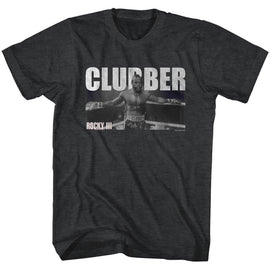 ROCKY CLUBBER S T-Shirt in Black Heather