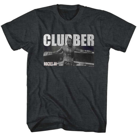 ROCKY CLUBBER S T-Shirt in Black Heather