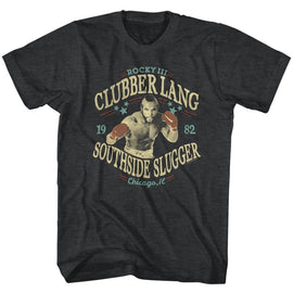 ROCKY SOUTHSIDE SLUGGER S T-Shirt in Black Heather