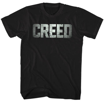 ROCKY CREED LOGO S T-Shirt in Black