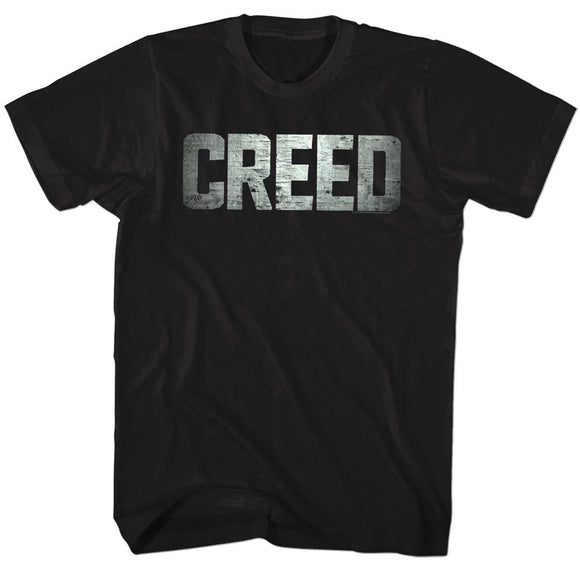 ROCKY CREED LOGO S T-Shirt in Black