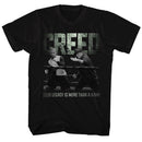 ROCKY EMBRACE THE LEGACY S T-Shirt in Black