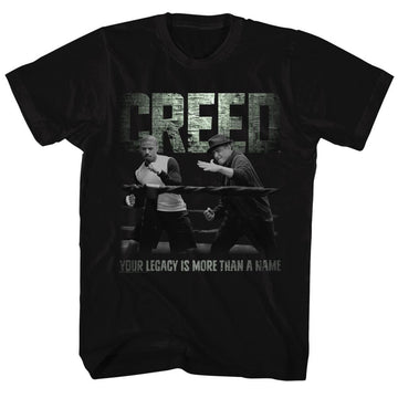 ROCKY EMBRACE THE LEGACY S T-Shirt in Black