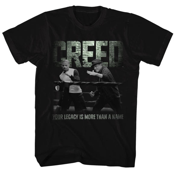 ROCKY EMBRACE THE LEGACY S T-Shirt in Black