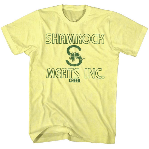 ROCKY MEATS INC S T-Shirt in Yellow Heather