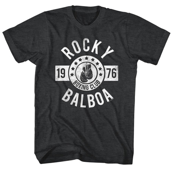 ROCKY BOXING CLUB S T-Shirt in Black Heather